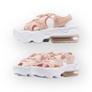 Nike ✔︎ Iconic Air Max Koko Neoprene Platform Sandals ✔︎ Washed Coral ✔︎ 8M 39
